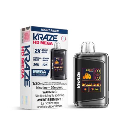 Kraze HD Mega Disposable - Night Rider