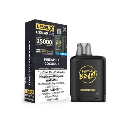 Level X Flavour Beast Boost G2 Pod - Pineapple Coconut Iced