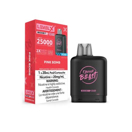 Level X Flavour Beast Boost G2 Pod - Pink Bomb Iced