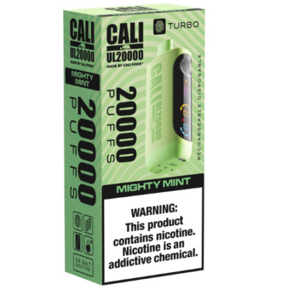 Cali UL20000 Disposable 20,000 puffs - Mighty Mint